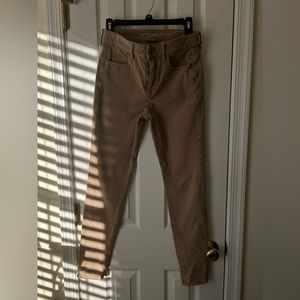 American Eagle Khaki Super Super Stretch X4 Jeggings Size 6